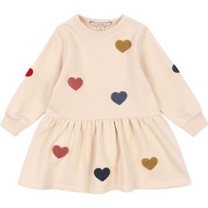 Konges Sløjd Jurk - Lou Terry - Multi Heart - Konges Sløjd - 2 jaar (92) - Jurk