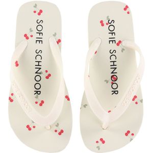 Sofie Schnoor Slippers - Off White AOP Cherry - Sofie Schnoor - 30 - Slippers