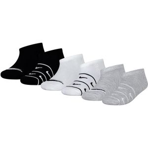 Nike Enkelsokken - 6-pack - Zwart/Grijs/Wit - Nike - 23,5/27 - Sokken