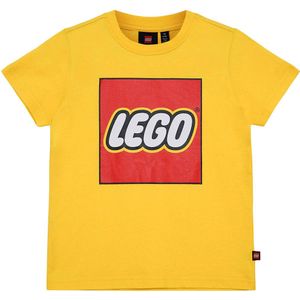 LEGO® Wear T-shirts - LWTano 631 - Geel m. Logo - LEGO® Wear - 4 jaar (104) - T-Shirts