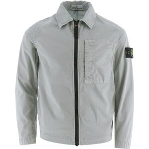 Stone Island Jas - Overhemd - Pearl Grey - Stone Island - 8 jaar (128) - Zomerjas