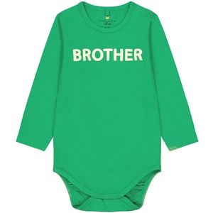 The New Romper l/s - TNSBrother - Helder Green - The New - 62 - Romper L/S
