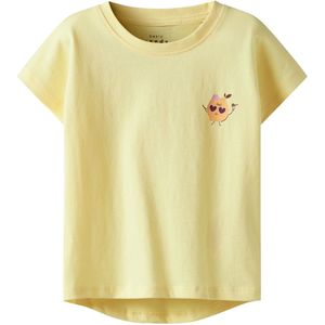 Name It T-Shirt - NmfVarutti - Lemon Meringue/Lemon - Name It - 6 jaar (116) - T-Shirts