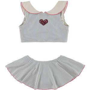 Konges Sløjd Bikini - Gina - Blue Stripe - Konges Sløjd - 2 jaar (92) - Bikinis