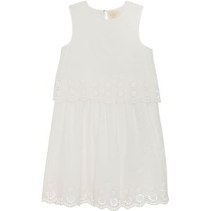 Creamie Jurk - Borduurwerk - Cloud - Creamie - 6 jaar (116) - Jurk
