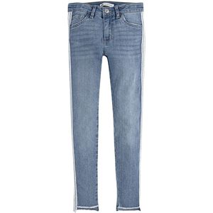 Levis Jeans - 710 Super Skinny - No Diggity m. Zilveren streep - Levis - 16 jaar (176) - Jeans
