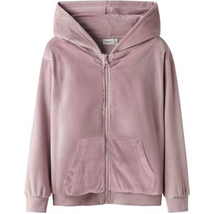 Name It Cardigan - Fluweel - NkfSelour - Aandenken Lilac - Name It - 7-8 jaar (122-128) - Cardigan