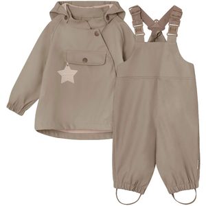 Mini A Ture Regenkleding m. Bretellen - PU - MatWainis - Grey Br - Mini A Ture - 1½ jaar (86) - Regenkleding