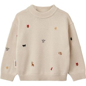 Liewood Blouse - Gebreid - Orlane - Holiday/Sandy - Liewood - 86/92 - Shirts