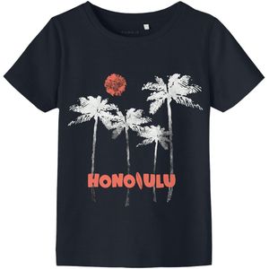 Name It T-Shirt - NmmPfrankie - Dark Sapphire - Name It - 2 jaar (92) - T-Shirts