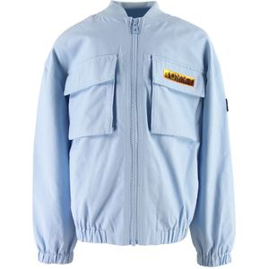 Tommy Hilfiger Jas - Gebruiksbommenwerper - Lichtblauw - Tommy Hilfiger - 14 jaar (164) - Zomerjas