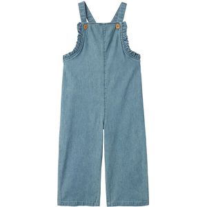 Lil Atelier Tuinbroek - NmfTula - Medium+ Blue Denim - Lil Atelier - 3 jaar (98) - Tuinbroek