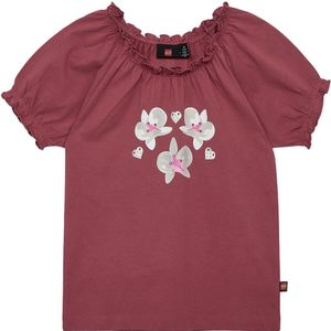 LEGO® Wear T-Shirt - LwtAja - Roze m. Bloemen - LEGO® Wear - 4 jaar (104) - T-Shirts