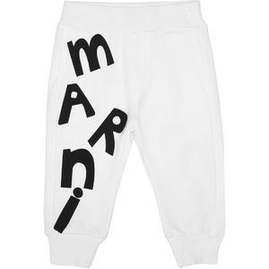 Marni Joggingbroek - Wit/Zwart - Marni - 1 jaar (80) - Joggingbroek