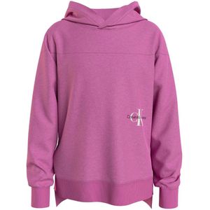 Calvin Klein Hoodie - Monogram uit geplaatst Hoodie - Iris Orch - Calvin Klein - 8 jaar (128) - Hoodie