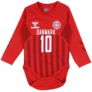 Hummel Romper l/s - DBU - hmlVier - Rood - Hummel - 56 - Romper L/S