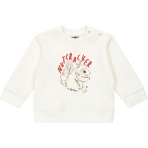 Bonton Sweatshirt - Crackers - Creme - Bonton - 1 jaar (80) - Sweatshirt