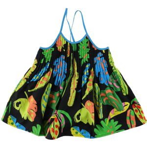 Stella McCartney Kids Top - Zwart m. Bladen - Stella McCartney Kids - 8 jaar (128) - Tanktop