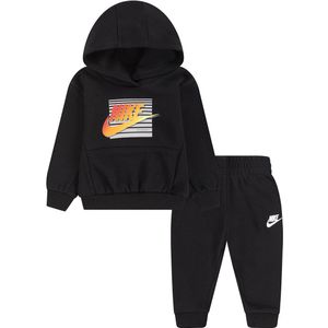 Nike Sweatset - Zwart m. Oranje - Nike - 12 mnd - Joggingpakken