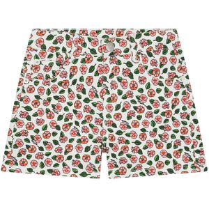 Kenzo Shorts - Denim - Ivory/Roze m. Bloemen - Kenzo - 12 jaar (152) - Shorts