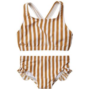 Liewood Bikini - Juliet - UV50+ - Mustard/Creme De La Creme - Liewood - 80/86 - Bikinis