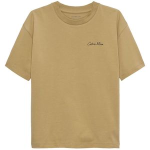 Calvin Klein T-Shirt - Polaroid - Sandy Beige - Calvin Klein - 10 jaar (140) - T-Shirts