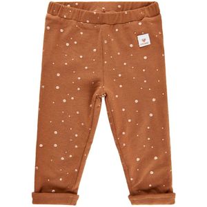 Minymo Broek - Omkeerbaar - Lijster m. Stippen - Minymo - 62 - Broeken - Katoen