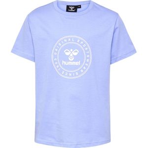 Hummel T-Shirt - hmlTres Circle - Hortensia - Hummel - 7 jaar (122) - T-Shirt