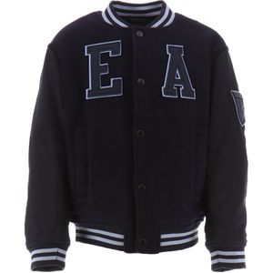 Emporio Armani Jas - Wol - Navy m. Lichtblauw - Emporio Armani - 7 jaar (122) - Zomerjas