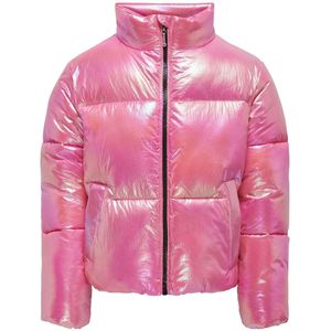 Kids Only Gevoerde Jas - KogCeline - Confetti/Metallic - Kids Only - 14 jaar (164) - Donsjassen