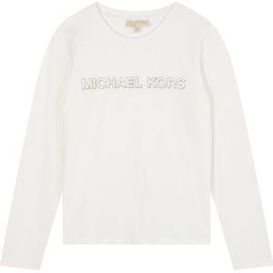 Michael Kors Blouse - Off White m. Zilver/Goud - Michael Kors - 8 jaar (128) - Blouse