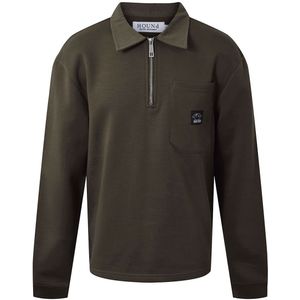 Hound Sweatshirt m. Rits - Arm groen - Hound - 8 jaar (128) - Sweatshirt