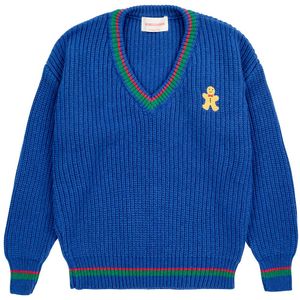 Bobo Choses Blouse - Gebreid - Peperkoek - Blue - Bobo Choses - 4-5 jaar (104-110) - Shirts