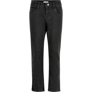 The New Jeans - Stockholm Regular - Voorgewassen Zwart - The New - 3-4 jaar (98-104) - Jeans