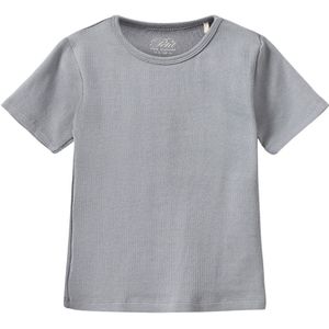 Sofie Schnoor T-Shirt - Rib - Stone Blue - Sofie Schnoor - 4 jaar (104) - T-Shirts