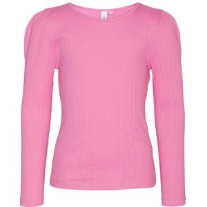 Vero Moda Girl Blouse - Noos - Rib - VmLavendel - Cyclamen - Vero Moda Girl - 11-12 jaar (146-152) - Blouse