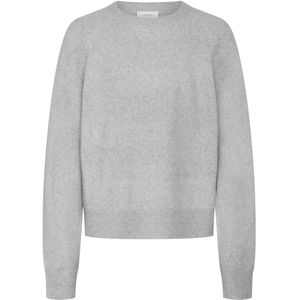 Grunt Blouse - Gebreid - Iben - Grijs - Grunt - 10 jaar (140) - Shirts