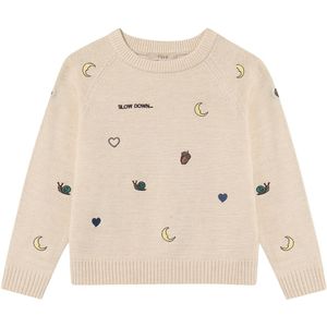 Fliink Blouse - Gebreid - Viscosemix - Benna - Sandshell - Fliink - 80 - Shirts