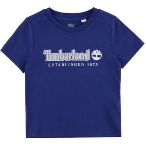 Timberland - T60212 - T-shirt - Blauw - Korte Mouwen - Jongens
