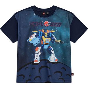 Kabooki - T-shirt - Blauw Marine - Unisex