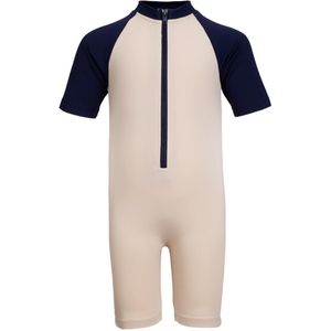Petit Crabe Zwemboxpak - Multi Kleur - UV50+ - Latte/Blue - Petit Crabe - 1-2 jaar (80-92) - Badmode