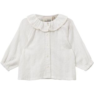 Sofie Schnoor Overhemd - Alminasb - Snow White/Zilver - Sofie Schnoor - 2 jaar (92) - Overhemd