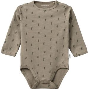 Sofie Schnoor Romper L/æ - Soft Beige - Sofie Schnoor - 68 - Romper L/S