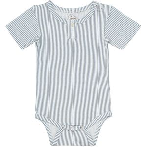 Cam Cam Romper s/s - Elliot - Classic+ Strepen Blue - Cam Cam - 62 - Romper S/S