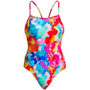 Funkita Zwempak - UV50+ - Enkele Strap - Rommelige Monet - Funkita - 18-20 jaar - Badmode