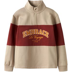 Name It Sweatshirt - NkmRoy - Eilandfossiel - Name It - 7-8 jaar (122-128) - Sweatshirt