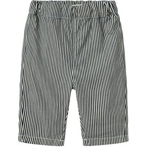 Jeans - Loose-Fit - Blauw - Keperstof - Verstelbare Taille