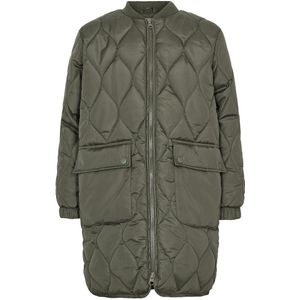 Petit by Sofie Schnoor Gevoerde Jas - Army Green - Sofie Schnoor - 6 jaar (116) - Donsjassen