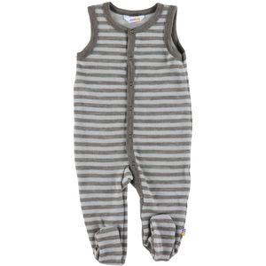 Joha Romper m. Voetjes - Wol - Grijs/Munt - Joha - 50 - Boxpak