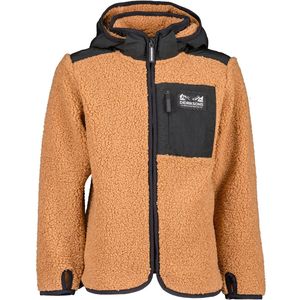 Didriksons Fleece Jas - Exa - Amandel Brown - Didriksons - 130 - Fleece Jassen